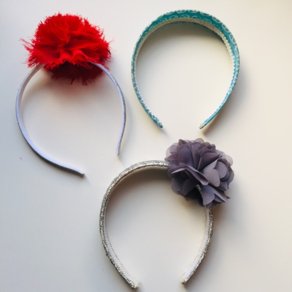 Girls headbands (3)